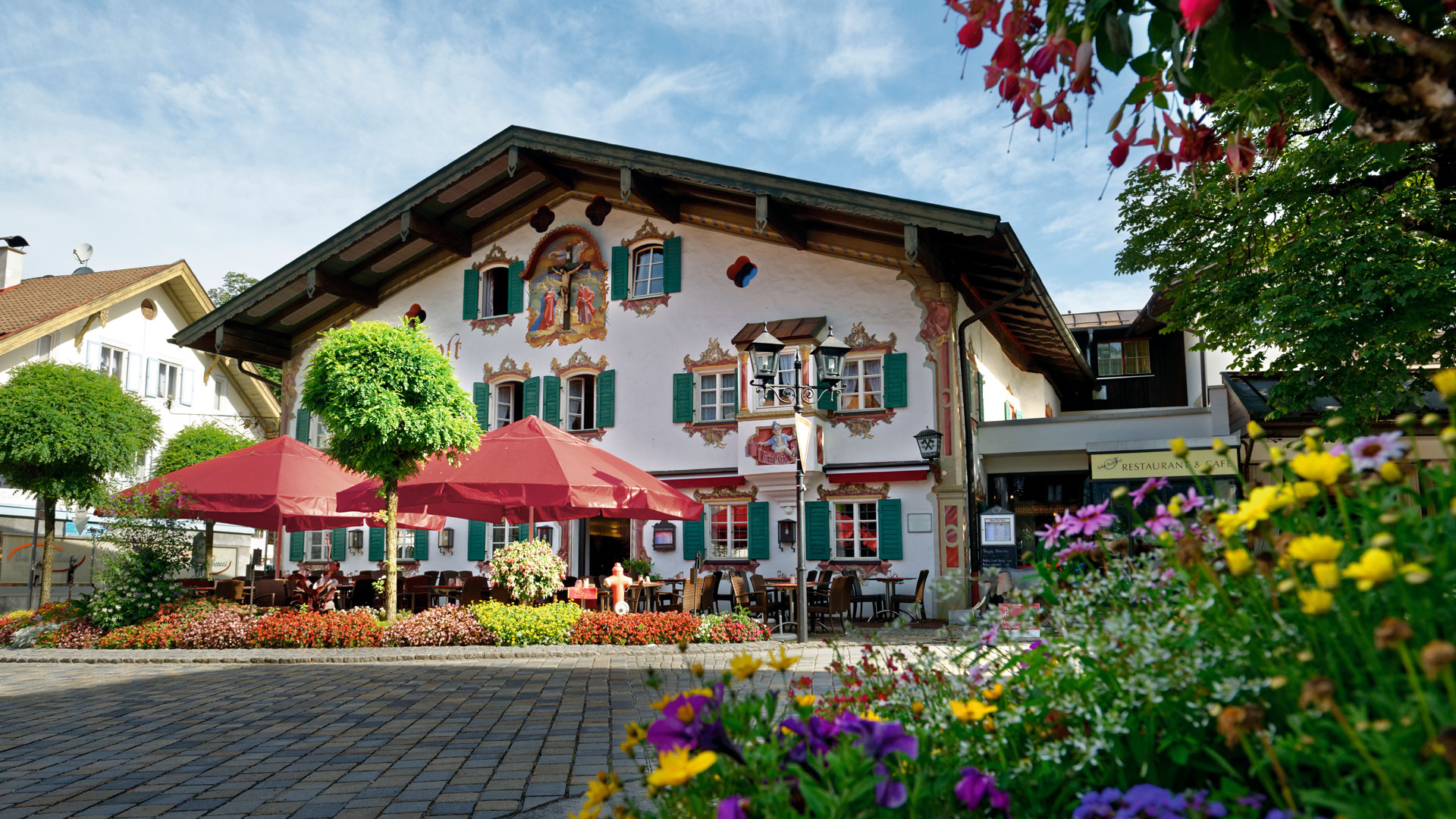 hotel alte post oberammergau sommer 01